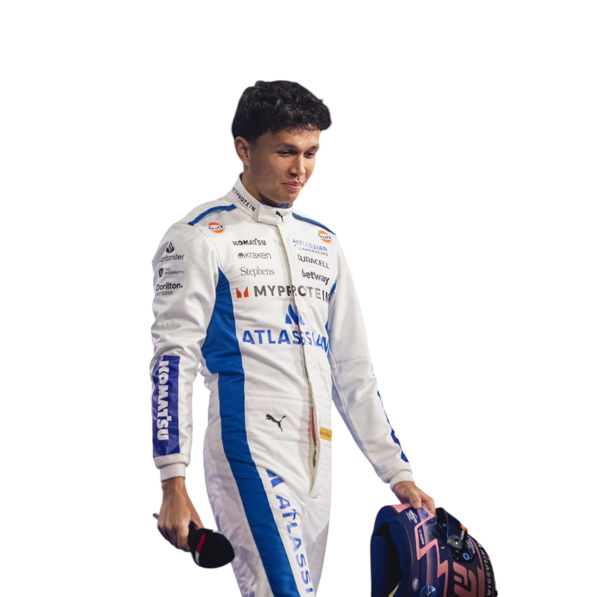 2025 Alexander Albon Williams F1 Race Suit F1 Merchandise