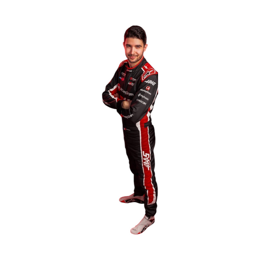 2025 Esteban Ocon Haas F1 Team Race Suit F1 Merchandise