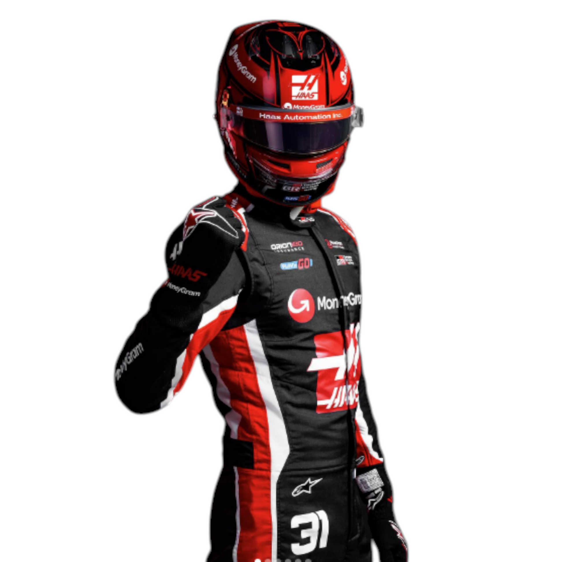 2025 Esteban Ocon Haas F1 Team Race Suit F1 Merchandise