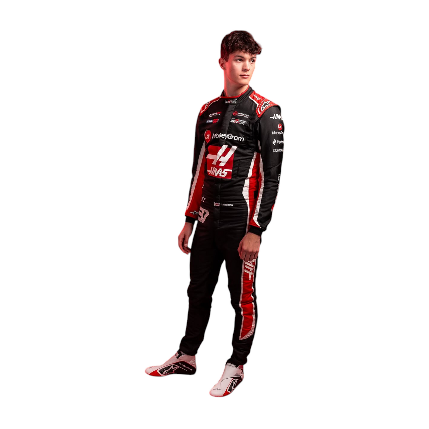 2025 Ollie Bearman Haas F1 Team Race Suit F1 Merchandise