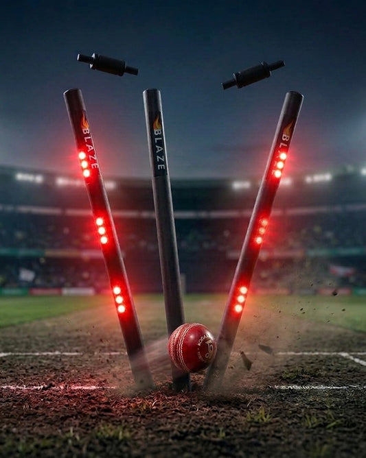 Led Flash Cricket Stumps Flashing Boys Wickets | High Quality Stumps