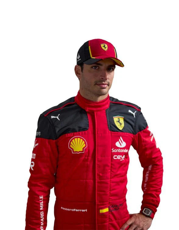 Go Kart Ferrari Racing Suits F1 2022 Charles Leclerc Race Suit CIK/FIA Level 2 Approved
