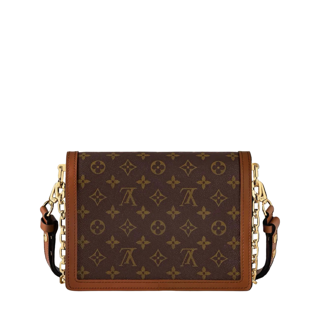 Authentic Louis Vuitton Dauphine MM Monogram Crossbody Shoulder Bag